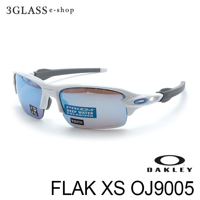 OAKLEY オークリー OAKLEY FLAK XS OJ9005 2カラー 0659(白) 0759(緑)59mm oj9005 メンズ メガネ  眼鏡 サングラス【店頭受取対応商品】