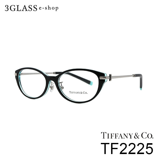 TIFFANY（ティファニー）tf2225-dカラー 8285(ブラック/シルバー) 53mm ...