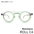 Resonance(]iX) ROLL J[ C4(Clear x Neon GREEN) 44mm 